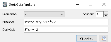 Kalkules - Derivácia funkcie