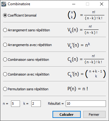 Kalkules Combinatoire